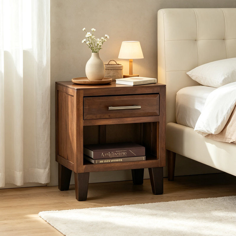 Table de chevet avec tiroir Modern