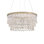 Pavona 1 Light Crystal LED Chandelier