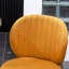 Chaise de salle à manger en velours-2001861089