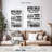 " Fun Office Rules Multi Panel Canvas Canvas Print " by HomeyNotes Studio-92520399