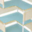 116cm H x 46.5cm W Metal Bookcase