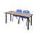 Kee Training Table Top & 2 M Stack Chairs