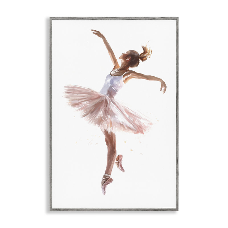 «Graceful Ballerina Pose», estampe numérique par Ramona Murdock, Estampe numérique Farmhouse, H 18 po x l 12 po