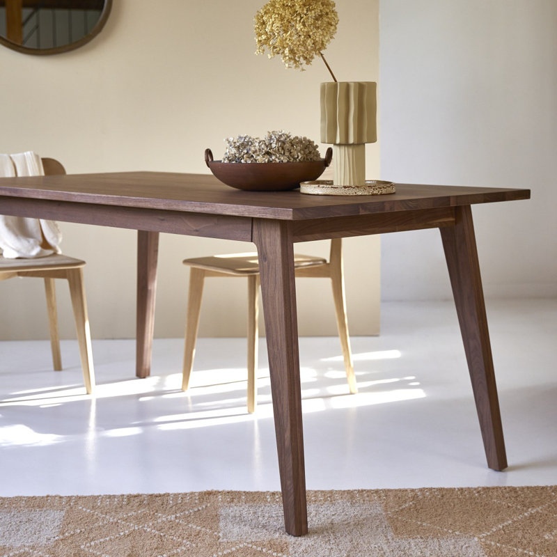 Esmée Walnut Wood Dining Table