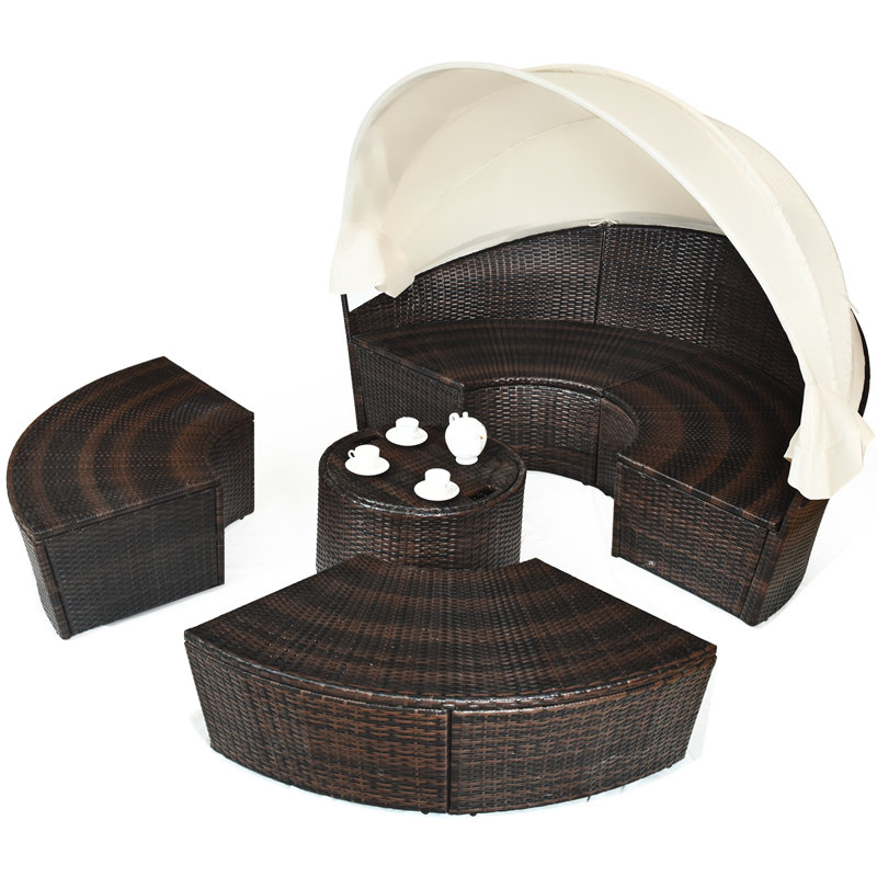 Upholstered Daybed with Mattress