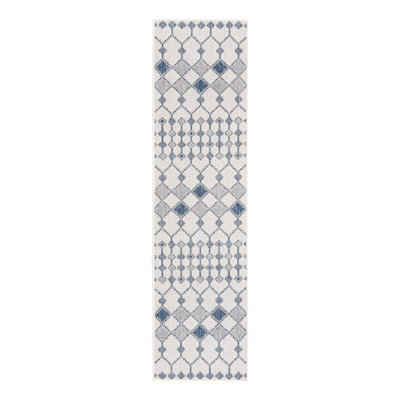 Ivory Traliccio Indoor/Outdoor Trellis Rug