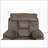 Recliners for Big and Tall, Oversized Electric Lift Chair with Massage Heating, Dual OKIN Motors | Dark Brown Chenille-2065416093