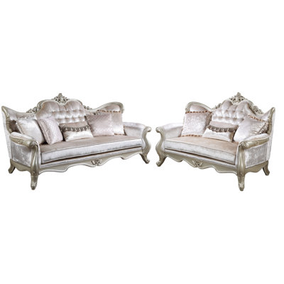Monique 2 - Piece Living Room Set