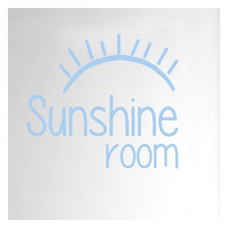 Wall Decal, Light Blue
