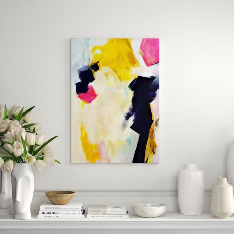 Se Rejouir I Print by Guseul Park, Image Brush Gel, 81" H x 54" W x 2" D