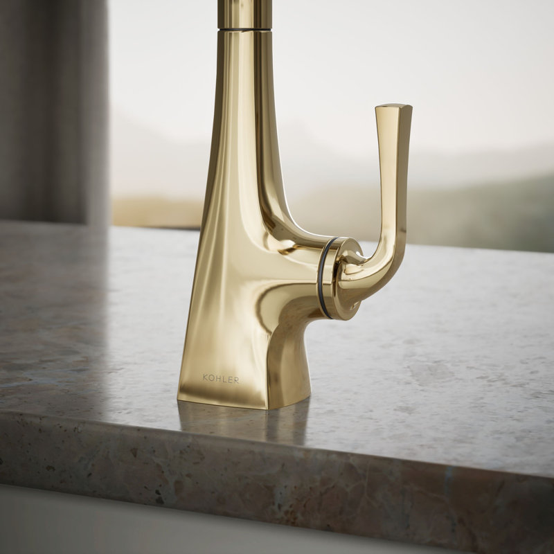 Graze Beverage Faucet, Gold