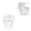 Fauteuil demi-tonneau pivotant rembourré-88362658-120089672