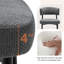 Chaise rembourrée à dossier courbé-1933879766