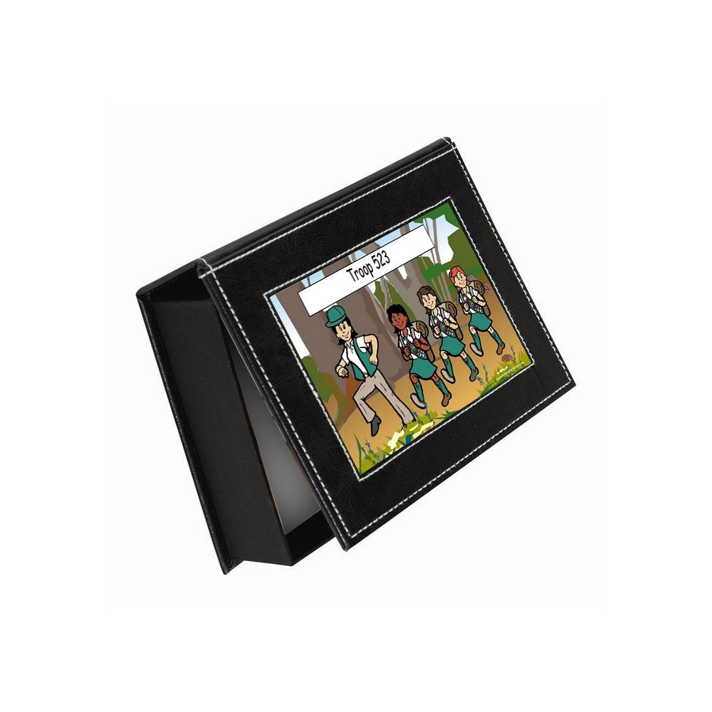 Trinx Personalized Ntt Girl Scout Troop Memory Box | Wayfair