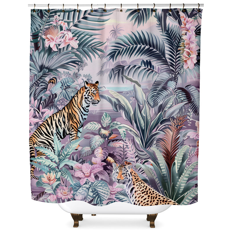 Berardinelli Shower Curtain, 84"H x 71"W