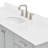 Cambridge 66.25'' Single Bathroom Vanity with Carrara Quartz Top-1060118947