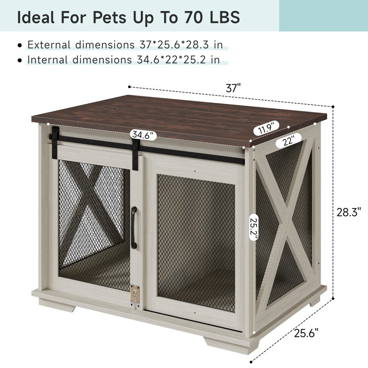 https://assets.wfcdn.com/im/69813473/resize-h755-w755%5Ecompr-r85/2470/247091319/Dog+Crate+Furniture+With+Sliding+Barn+Door.jpg