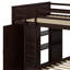 Lit mezzanine avec lit autonome, tablettes, bureau et garde-robe-27951382