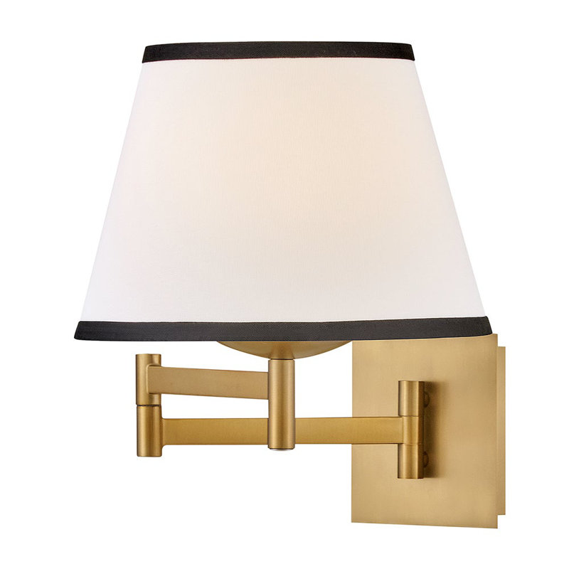Sonia Articulating Medium Task Light Wall Sconce, Off-White