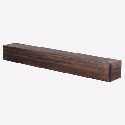 Hand Carved Wood Mantel
