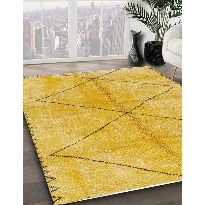 Abstract Indoor Rug, Rectangle 7' x 10'