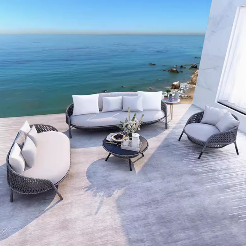 Kurstin 6 - Person Patio Conversation Set with Cushions