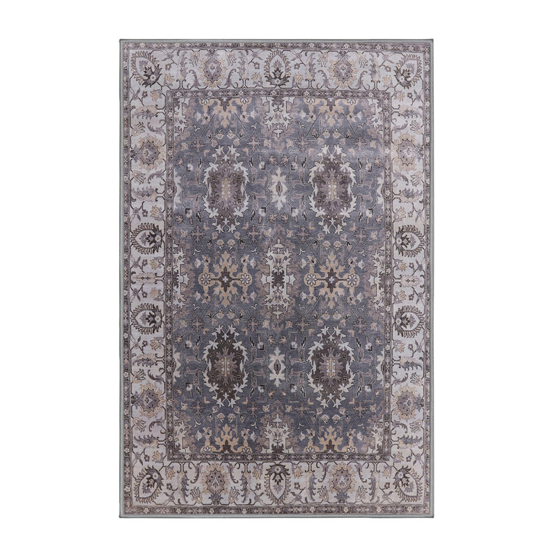 Tapis oriental brun clair Antranig, Rectangle 7 pi x 9 pi
