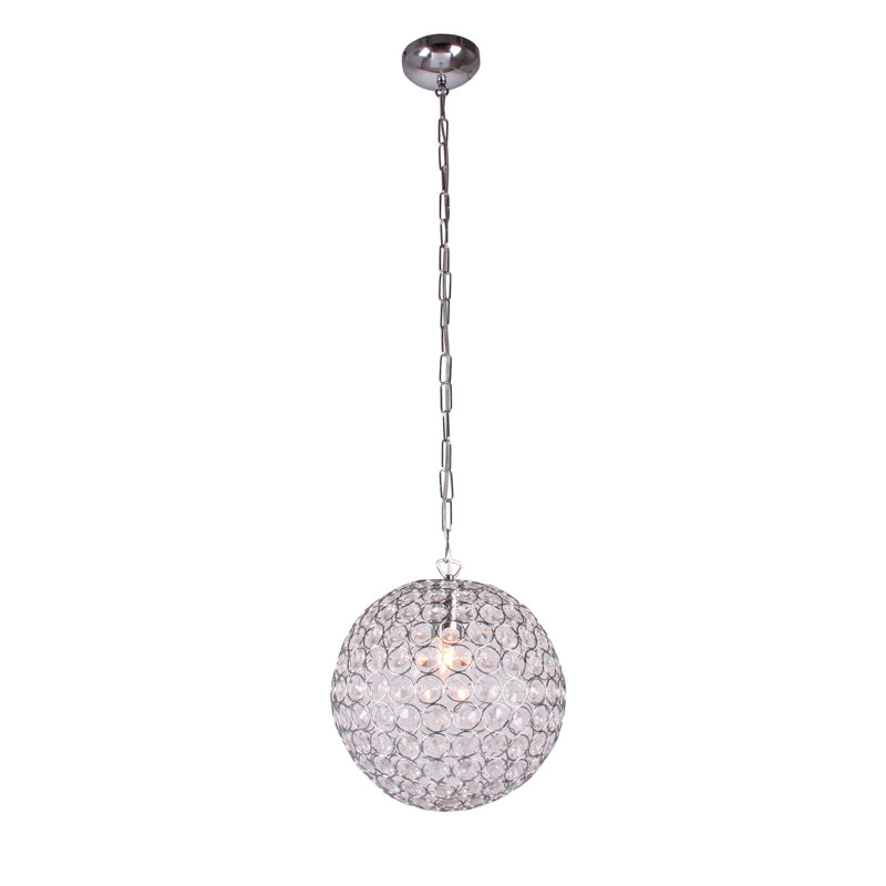 1 - Light Chrome Sphere Pendant