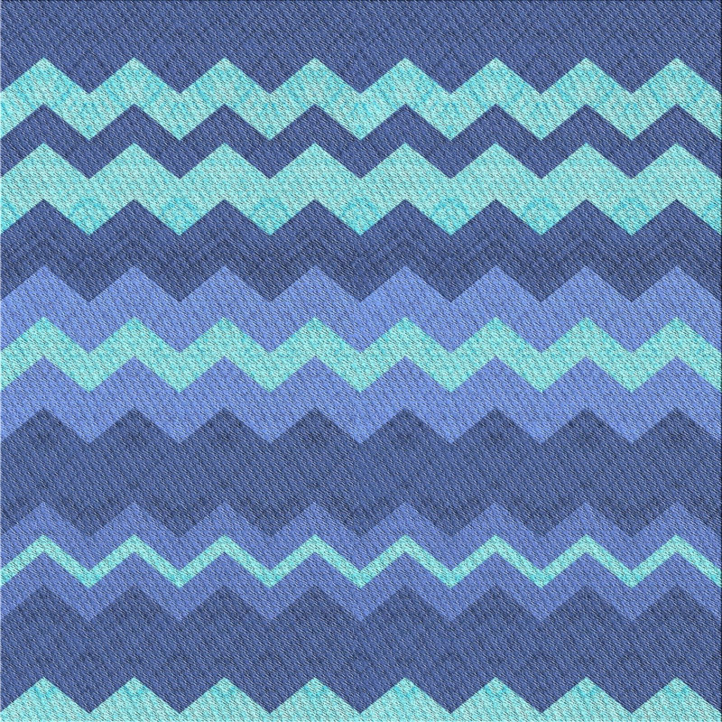 Chevron Indoor Rug, Square 7'