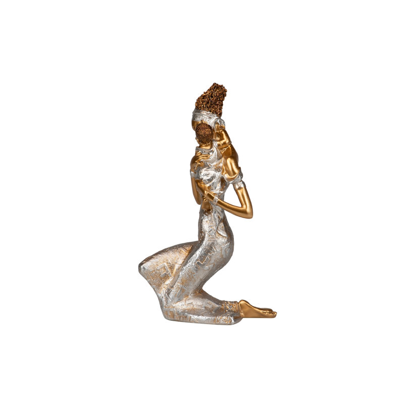 Polyresin with Child Armstrong