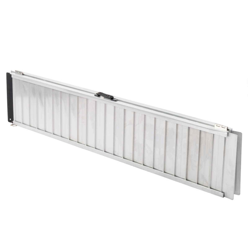 Winado Aluminum Foldable Portable Ramp, 2" H x 28" W x 120" L