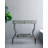 Maggie Galvanized Tray Table