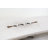 Cole And Grey Marble Garland Decorative White Candle Holder With Brown Tassel And Black Beads-2124080681