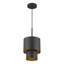 Mini-luminaire suspendu en bronze 1 lumière Zolana-725090314-725090317