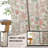 Blackout Kids Curtains Floral Curtains for Girl Room Grommet Top Curtain Pair-1823993912-1823993918