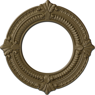 Médaillon de plafond H 11,125 po x l 11,125 po x P 0,625 po Benson