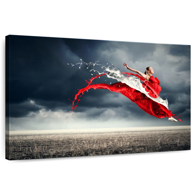 Enn Fluid Ballet Dance, 24" H x 36" W