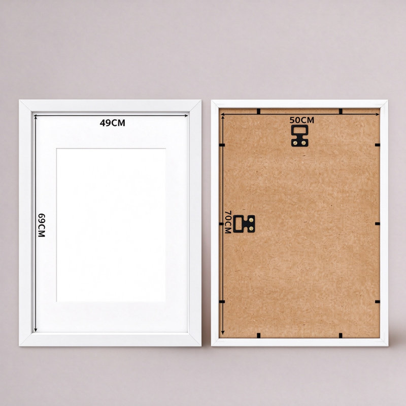Photo Frame 4 Pack with Acrylic Glass for Home Office