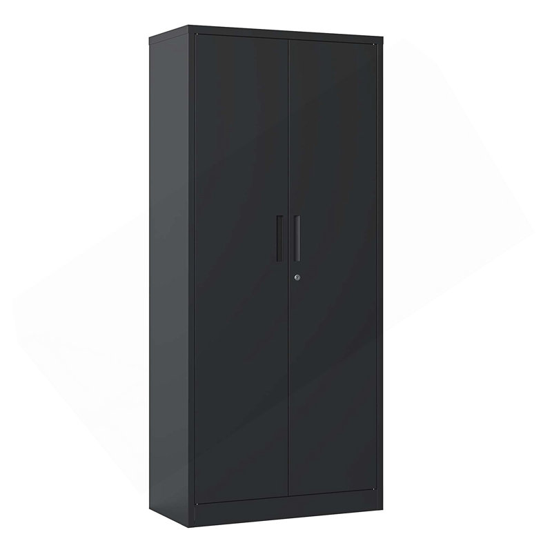 72"H Metal Garage Storage Cabinet, Tool Steel Locking Cabinet With Doors And 4 Shelves, Tall Cabinets For Garage Storage Systems Lockable File Cabinet For Home Office, Classroom/Pantry