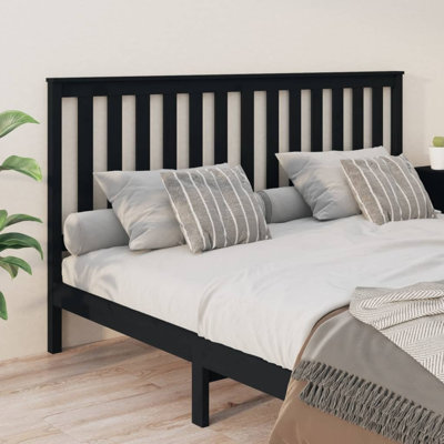 Solid Wood Slat Headboard