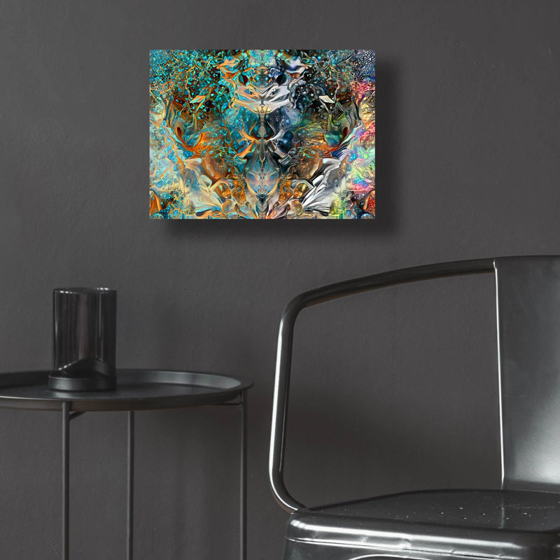 " Jade Mask " by Pedro Gavidia, 12" H x 16" W x 0.13" D