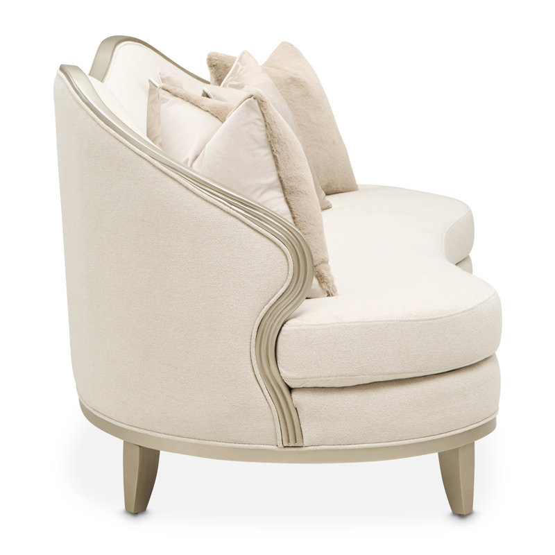 Camellia Field Caramel Sofa