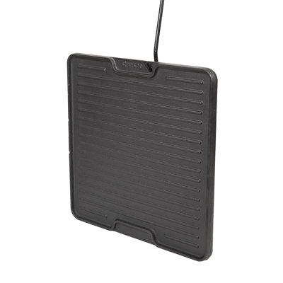 Plaque chauffante en fonte pré-assaisonnée avec trou de levage Stansport