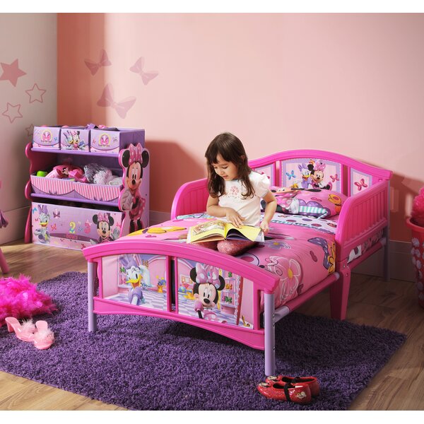 Delta Children Minnie Mouse Plastic Toddler Bed & Reviews | Wayfair