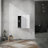 12" Bathroom Side Cabinet, 3-Soft Close Doors, Float Mounting Design, 12*3(Kd-Packing)