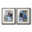 Beauté changeante I - Ensemble de 2 reproductions d'art sur toile encadrées