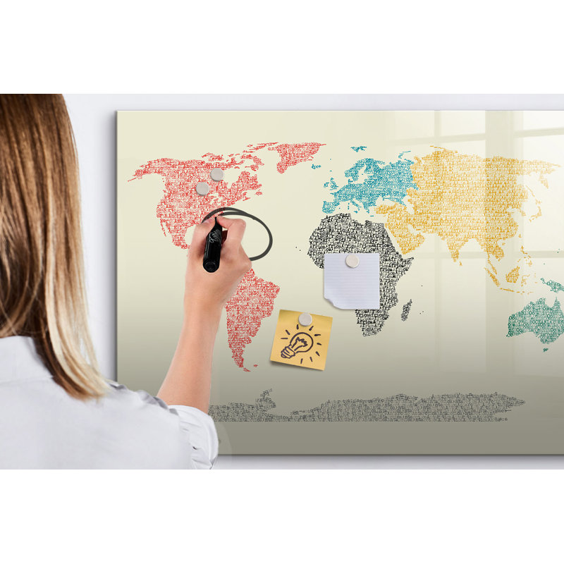 Magnetic Glass Dry Erase Board