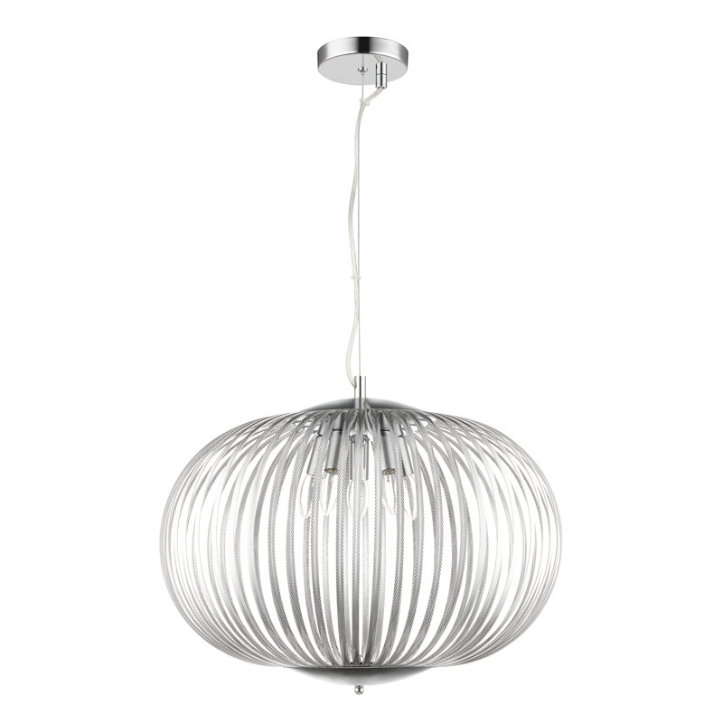 Brower 5 - Light Aluminium Sphere Pendant