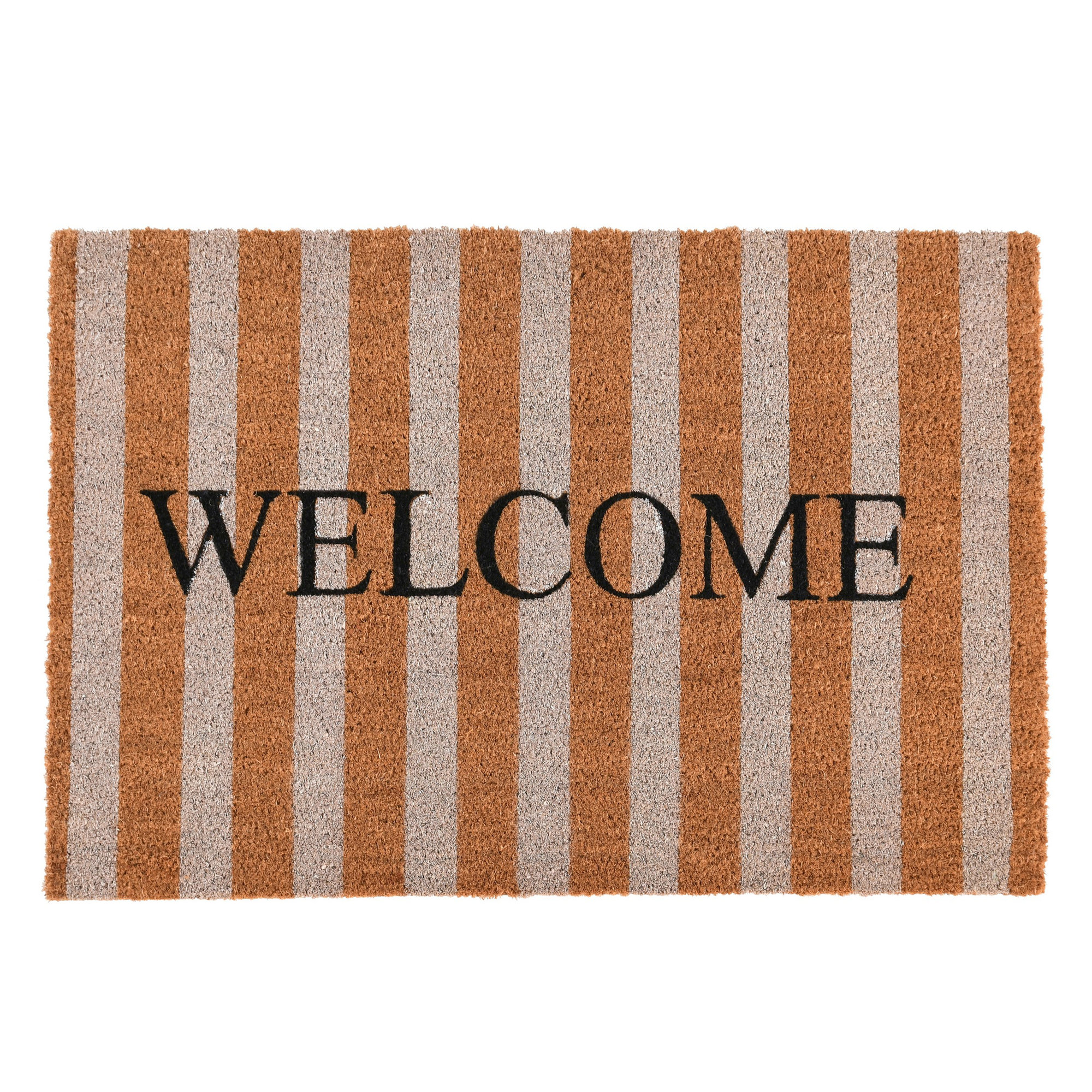 Non-Slip Striped Doormat, 24'' W x 36'' L