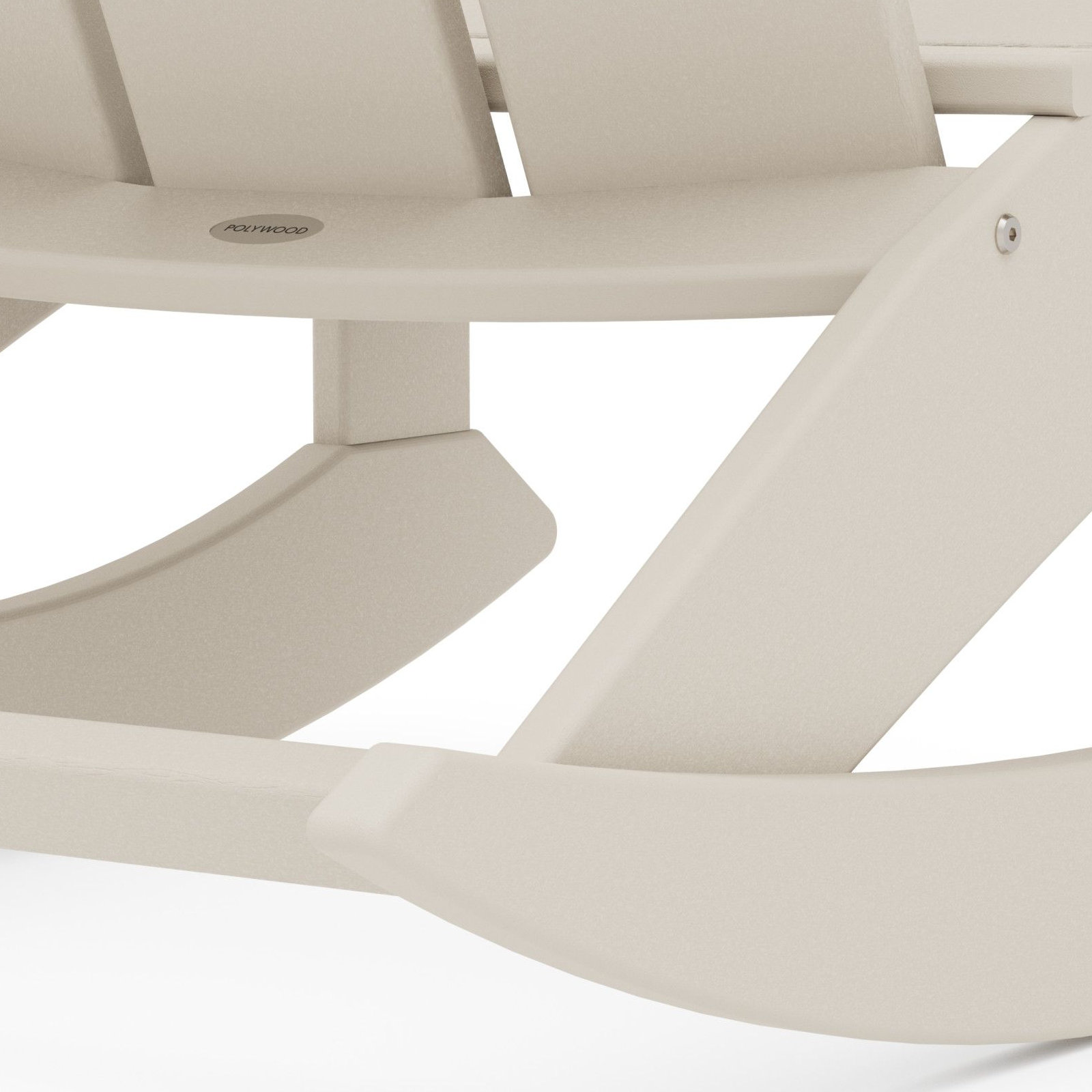 Modern Adirondack Rocker, Sand